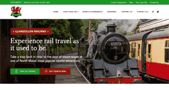Desktop Screenshot of llangollen-railway.co.uk
